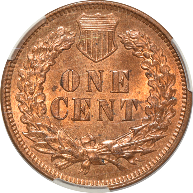 1873 Open 3 MS-64RB, and an 1894 PR-64RB, both CACG