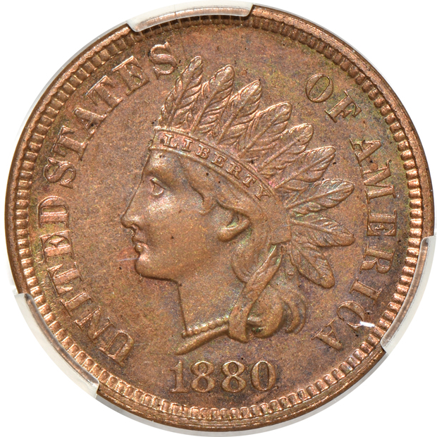 1880 PR-63BN, 1885 PR-64BN, and an 1897 PR-65BN, all CACG