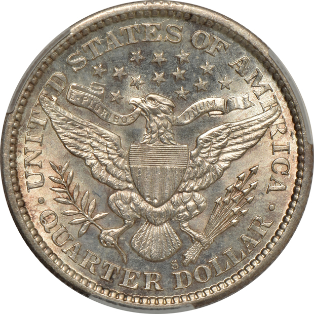 1895-S and 1903-O, both CACG AU-58