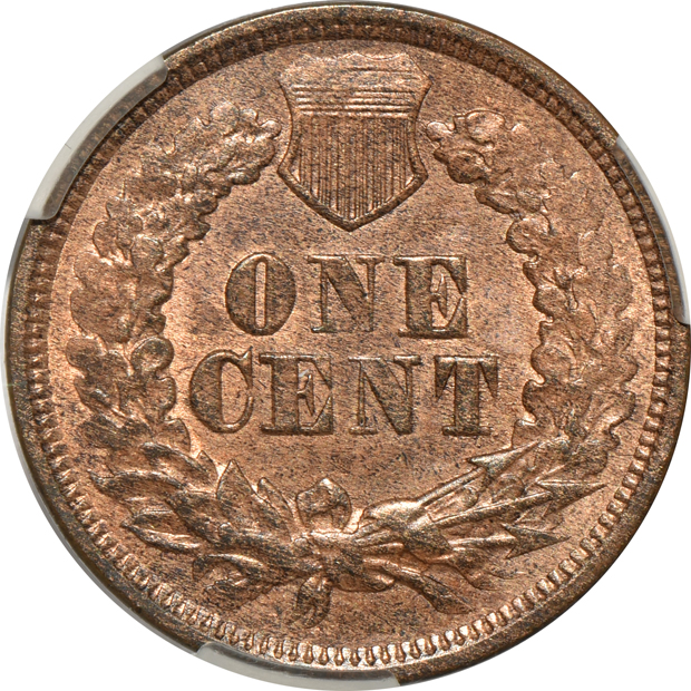 1867 CACG MS-64RB