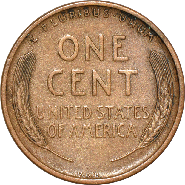 1909-S VDB Lincoln VF