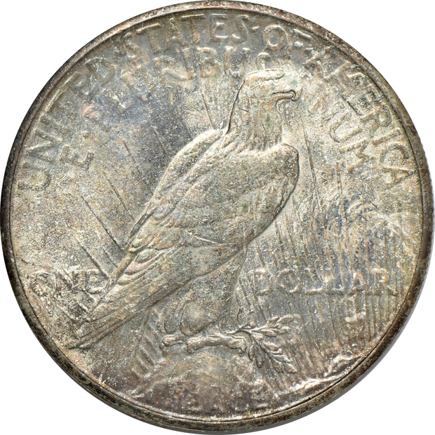 1921 Peace, High Relief, and a 1926-S, both Select UNC