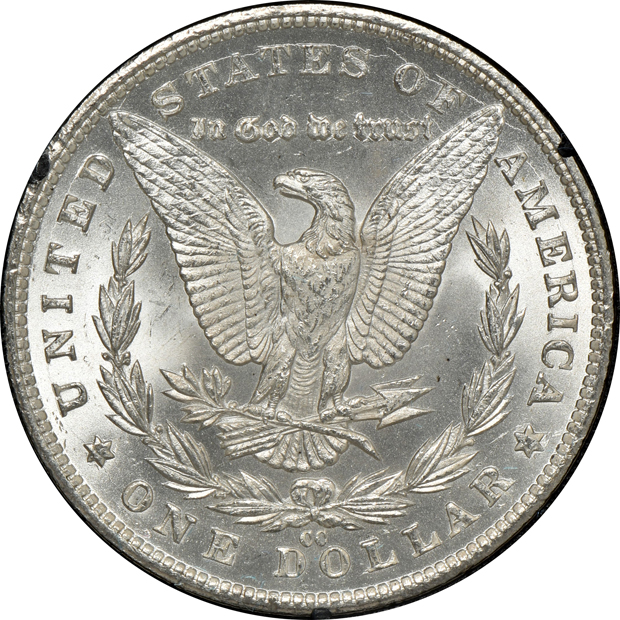 1880-CC and 1881-CC, both GSA Select UNC