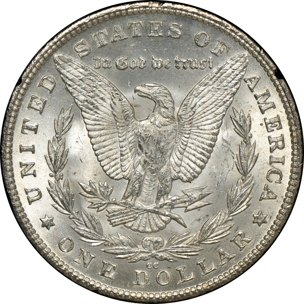 1880-CC and 1881-CC, both GSA Select UNC