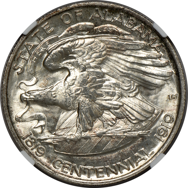 1921 Alabama 2X2 NGC MS-66