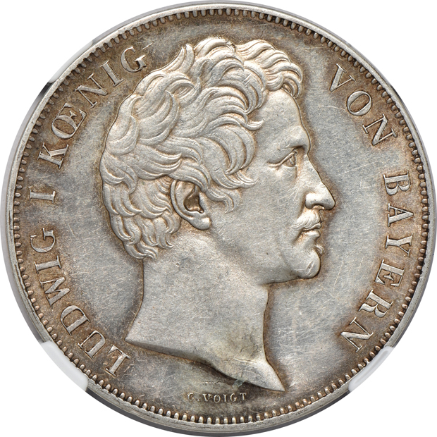 Germany - Six silver coins certified by NGC