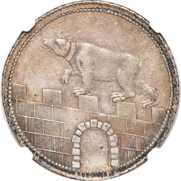 Germany - Six silver coins certified by NGC