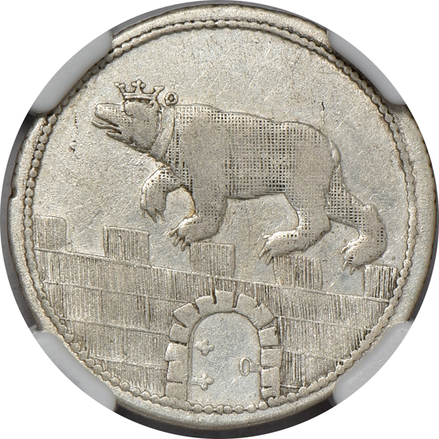 Germany - Six silver coins certified by NGC