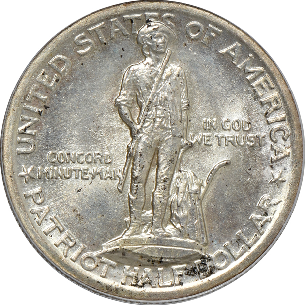 Six PCGS certified Uncirculated silver commemorative half-dollars