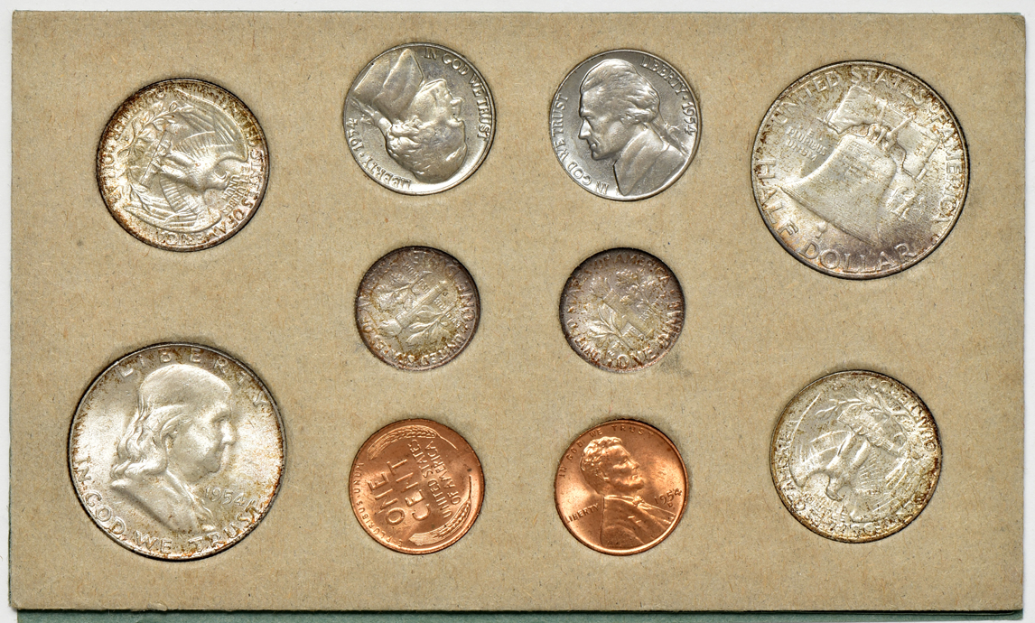 1948 and two 1954 Mint Sets