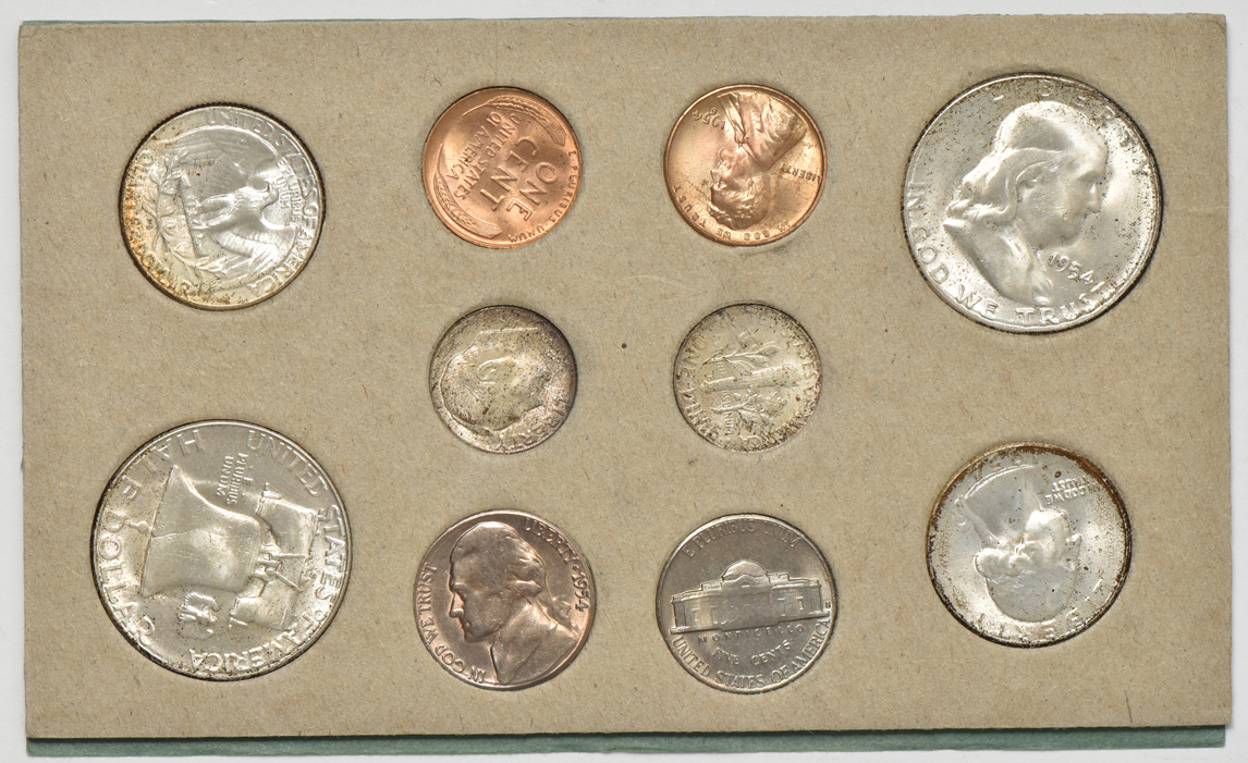 1948 and two 1954 Mint Sets