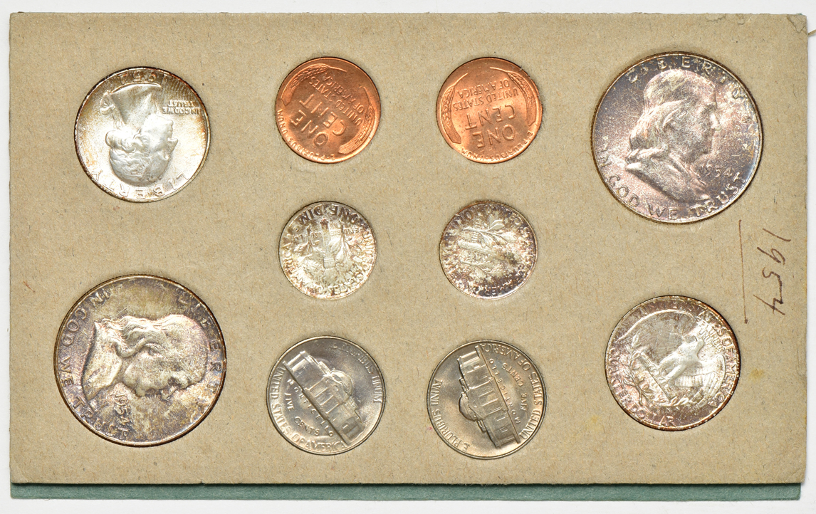 1948 and two 1954 Mint Sets