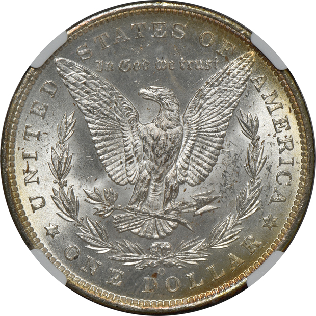 1885-O NGC MS-64 Star