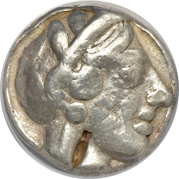 Ancient Greece - Four tetradrachms certified by ANACS