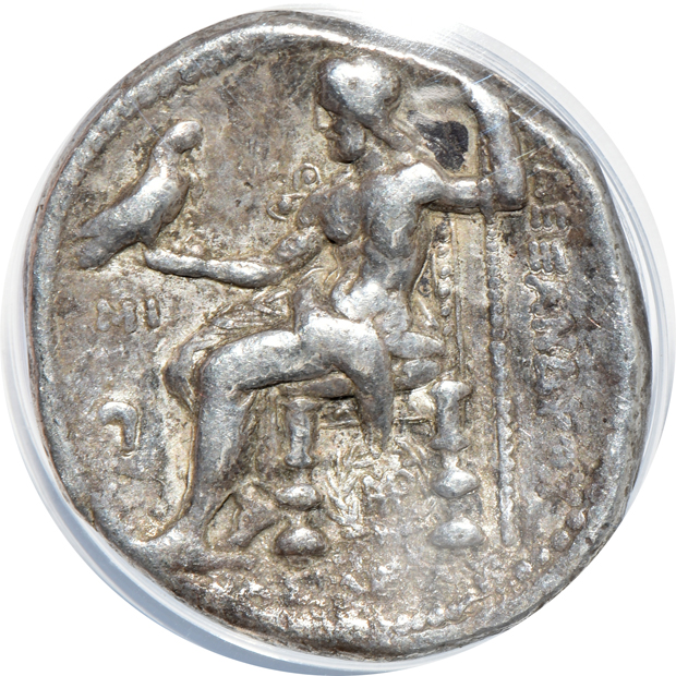 Ancient Greece - 232-317 BC Philip III Tetradrachm VF-35, and a 311-305 BC Alexander the Great tetradrachm XF-40, both ANACS