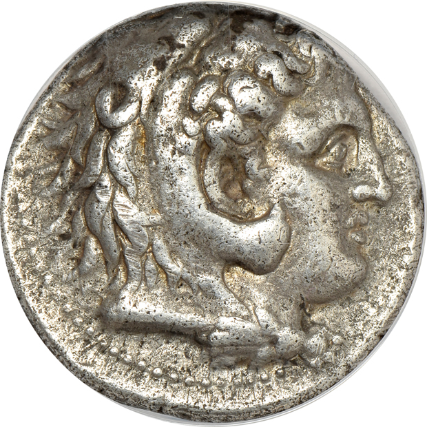 Ancient Greece - 232-317 BC Philip III Tetradrachm VF-35, and a 311-305 BC Alexander the Great tetradrachm XF-40, both ANACS