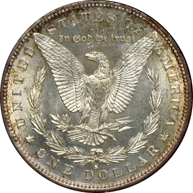 1882-S and 1897 Redfield dollars