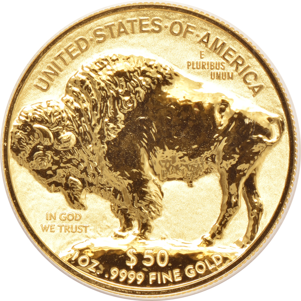 Two 2013-W Reverse Proof 1oz gold Buffalos ANACS RP-70 DCAM A First Strike Coin