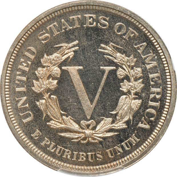 1883 No Cents PR-64+, 1894 PR-64+, and a 1909 PR-64, all CACG