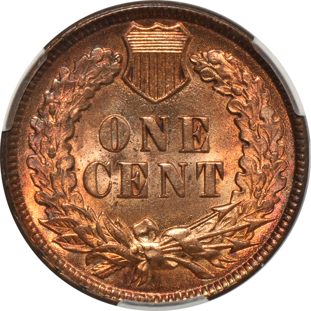 1893 MS-63RB, 1895 MS-64+RD, and a 1902 MS-64+RD, all CACG