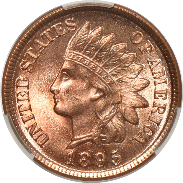 1893 MS-63RB, 1895 MS-64+RD, and a 1902 MS-64+RD, all CACG