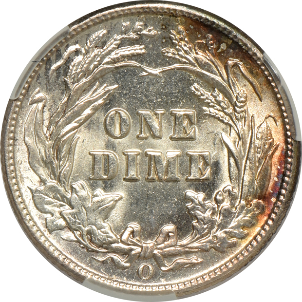 1900 MS-63, and a 1903-O MS-63+, both CACG