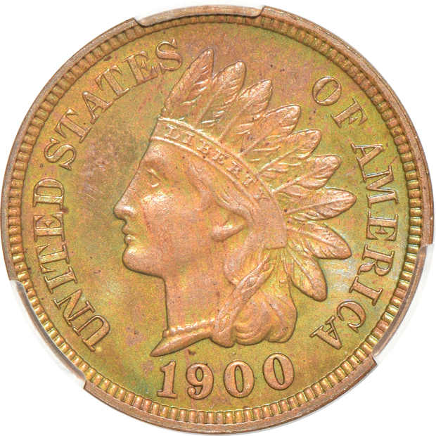 1897 PR-65BN, and a 1900 PR-64BN, both CACG