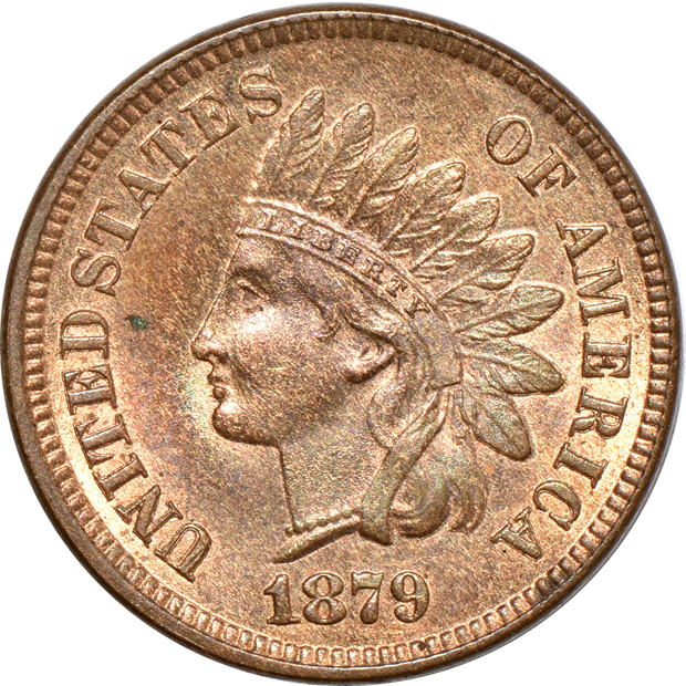 1863 and 1879, both Select UNC