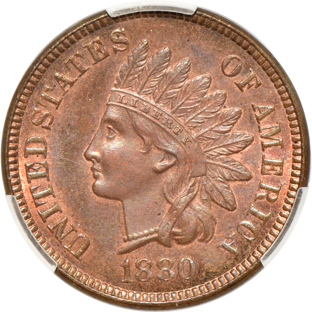 1880 MS-64RB, 1894 PR-64RB, and a 1904 PR-64RB, all CACG