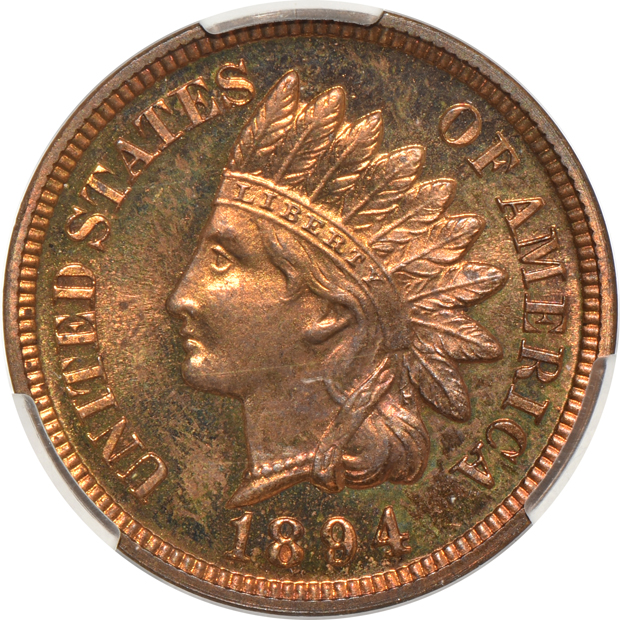 1880 MS-64RB, 1894 PR-64RB, and a 1904 PR-64RB, all CACG