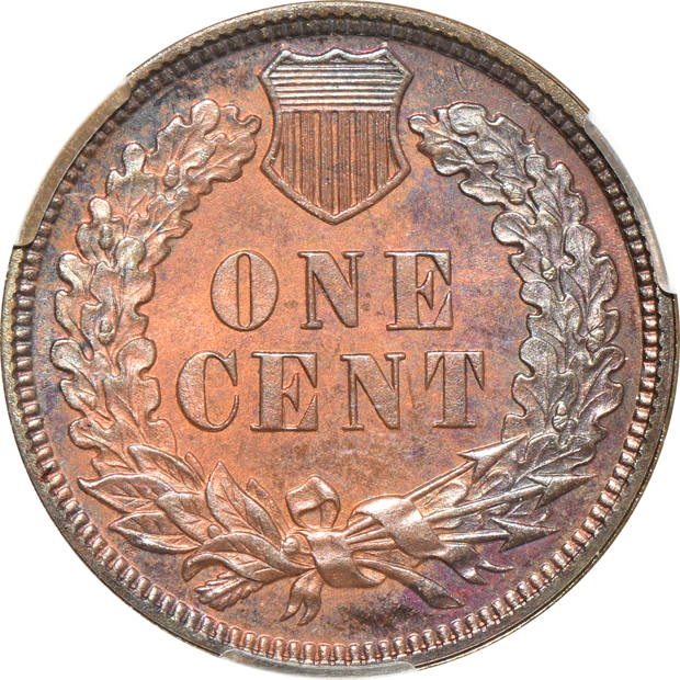 1880 PR-63RB, 1992 PR-63RB, and an 1899 PR-63BN, all CACG