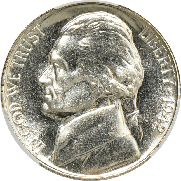 Three nickels and a Liberty Seated dime, all CACG