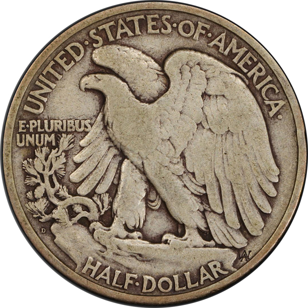 1921-D PCGS F-15 CAC