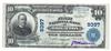 1902 $10 Blue Seal - Brighton, IL Charter #9397 - AU