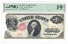 1917 $1 Fr# 36 (two digit serial number) - PMG AU-50/paper damage