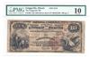 1882 $10 Brown Back - Griggsville, IL Charter #2116 - PMG VG-10