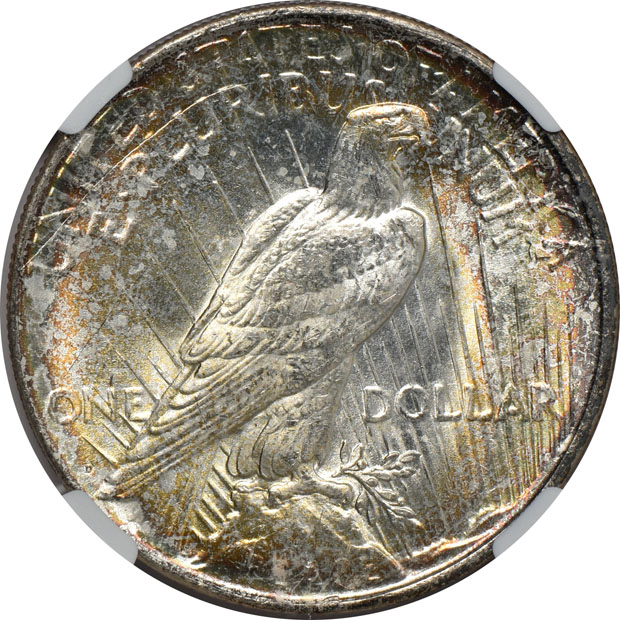 Two 1922-D NGC MS-65