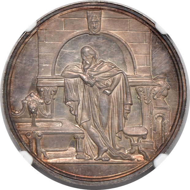 1860, 1867, and 1874 U.S. Assay Commission Medals certified by NGC, as described