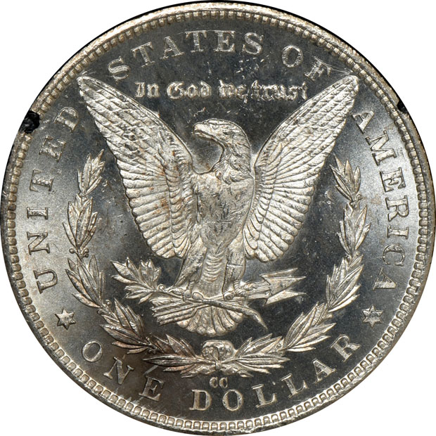 1883-CC GSA MS-63, and an 1883-CC GSA MS-64, both NGC