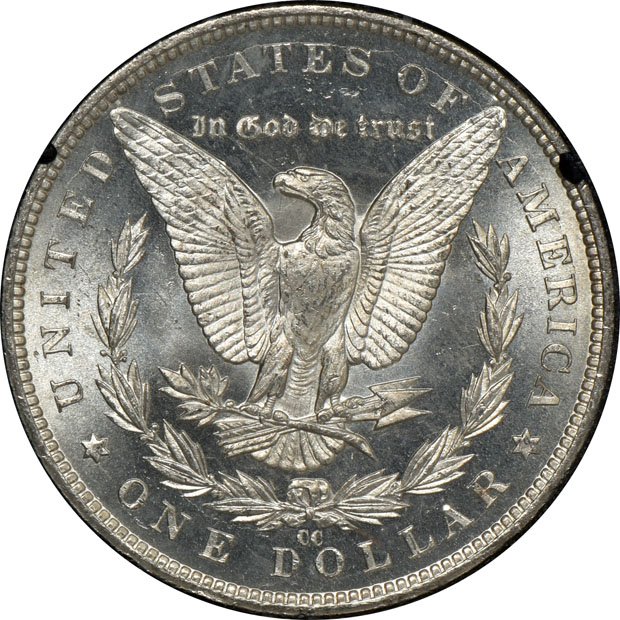 1883-CC GSA MS-63, and an 1883-CC GSA MS-64, both NGC