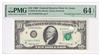Error Currency - 1969 $10 St. Louis Federal Reserve Fr# 2018-H Printed Tear - PMG ChCU-64 EPQ