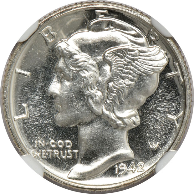 1942 Proof Set certified by NGC