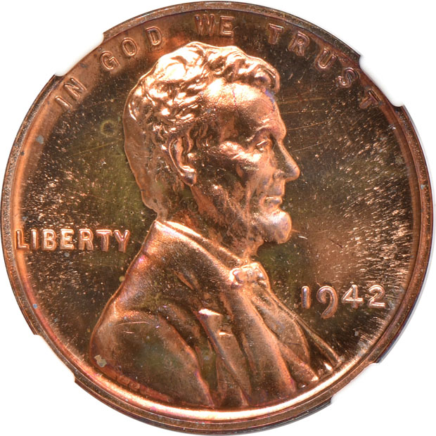 1942 Proof Set certified by NGC
