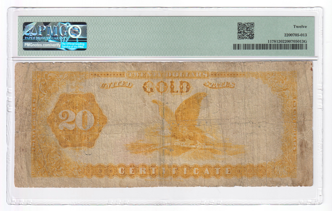 1882 $20 Fr# 1178 - PMG F-12