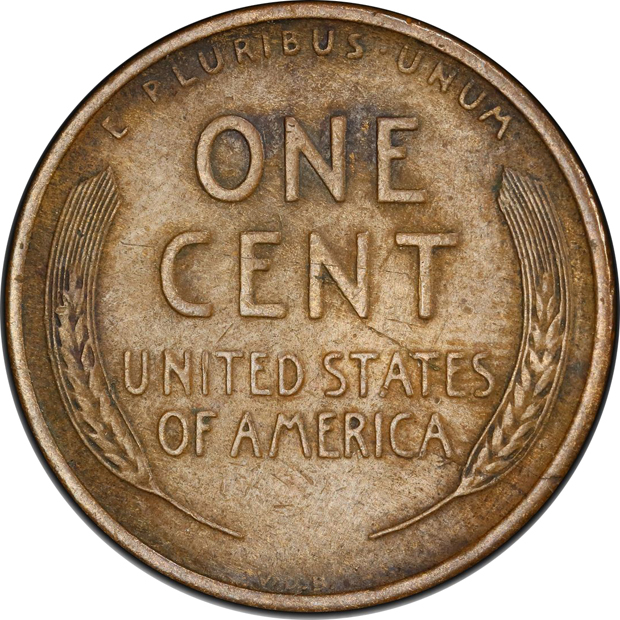 1909-S VDB Lincoln PCGS VF-35