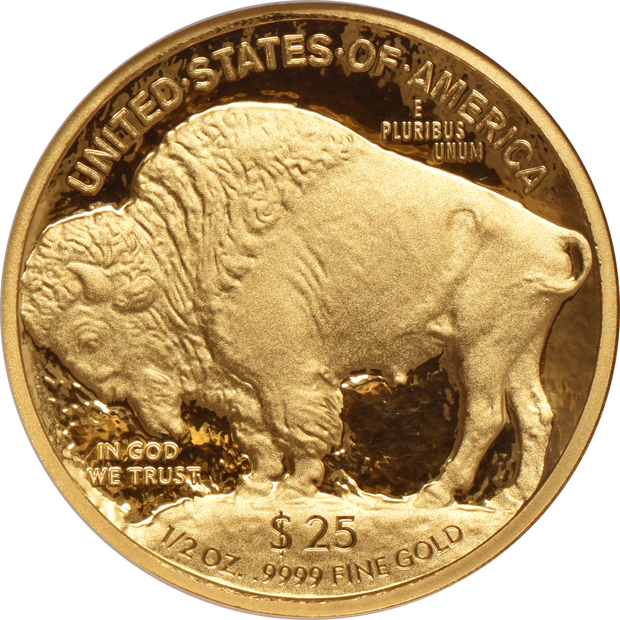 2008 W $25 1/2oz Gold Buffalo NGC PF-70 Ultra Cameo