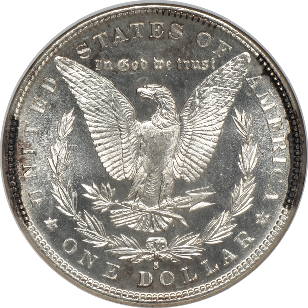 1882-S and 1886, both NGC MS-66