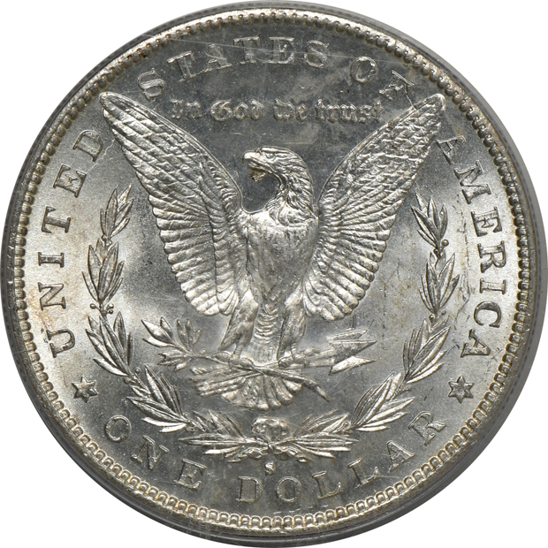 1889-S PCGS MS-64 (green label)