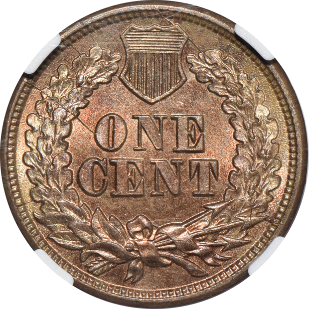 1863 NGC MS-65
