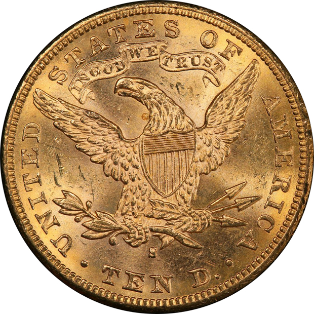 1888-S PCGS MS-62+